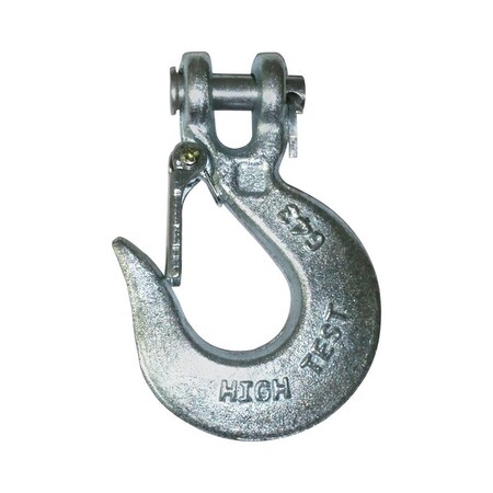 Baron Baron Large Galvanized Silver Carbon Steel 1/4 in. L Slip Hooks 3150 lb 1 pk 331L-1/4